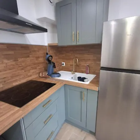 Le Jasmin T2 Renovated Air Conditioning Wifi And Parking Apartmán Balaruc-les-Bains