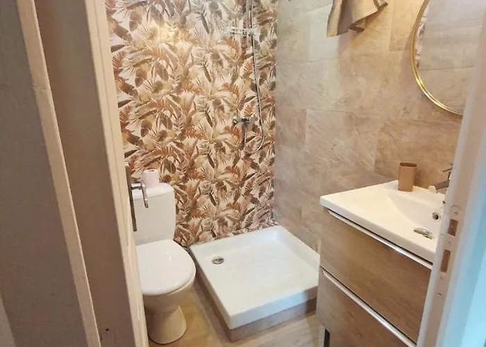 Le Jasmin T2 Renovated Air Conditioning Wifi And Parking Apartmán Balaruc-les-Bains